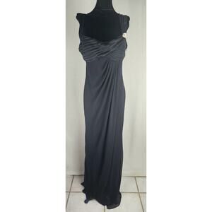 Vintage Maria Bonita Dress Womens M Black Evening Sexy elegant classic romantic